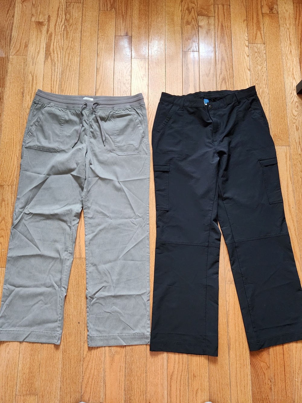 Women's Trousers - Black & Grey